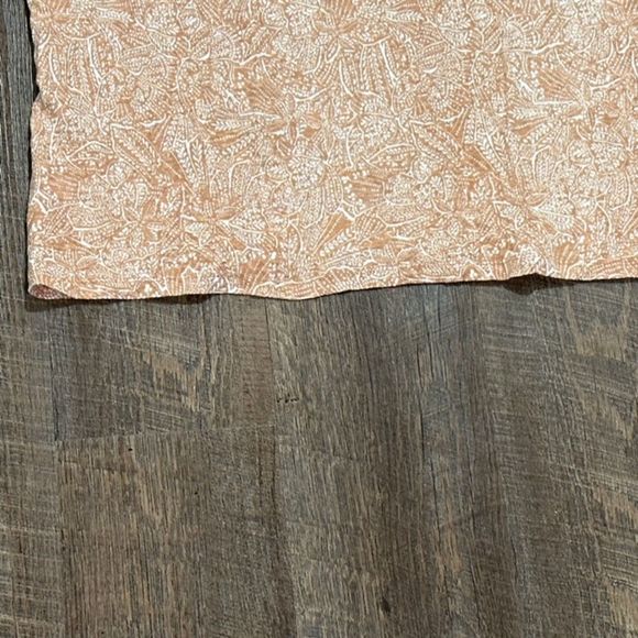 Nicole Miller Shirt Women's Medium Short Sleeve Pullover T-Shirt 100% Linen - Picture 5 of 5